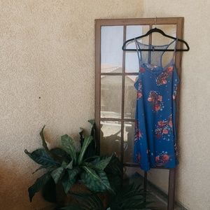 Cornflower  Blue Slip Dress